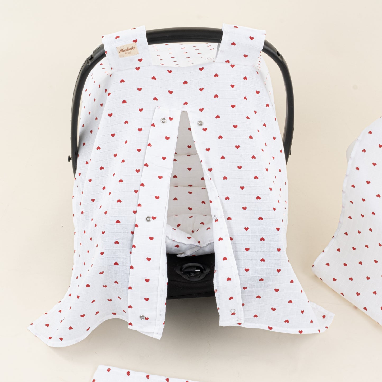 9 Parça Avantajlı Set - Tek Taraflı - Kırmızı Kalp