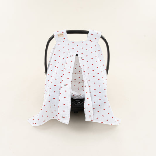 Puset Seti - Tek Taraflı - Kırmızı Kalp