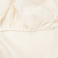 Bebek İki Katlı Organik Muslin Nevresim Seti (Yorgan Kılıfı,Yastık Kılıfı,Lastikli Çarşaf) - İki Katlı Organik Muslin Krem