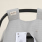 Puset Seti - Çift Taraflı - Açık Gri Muslin - Gri Ay