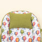 Babynest ve Yastık- Çift Taraflı - Fıstık Yeşili Muslin - Uçan Balonlar