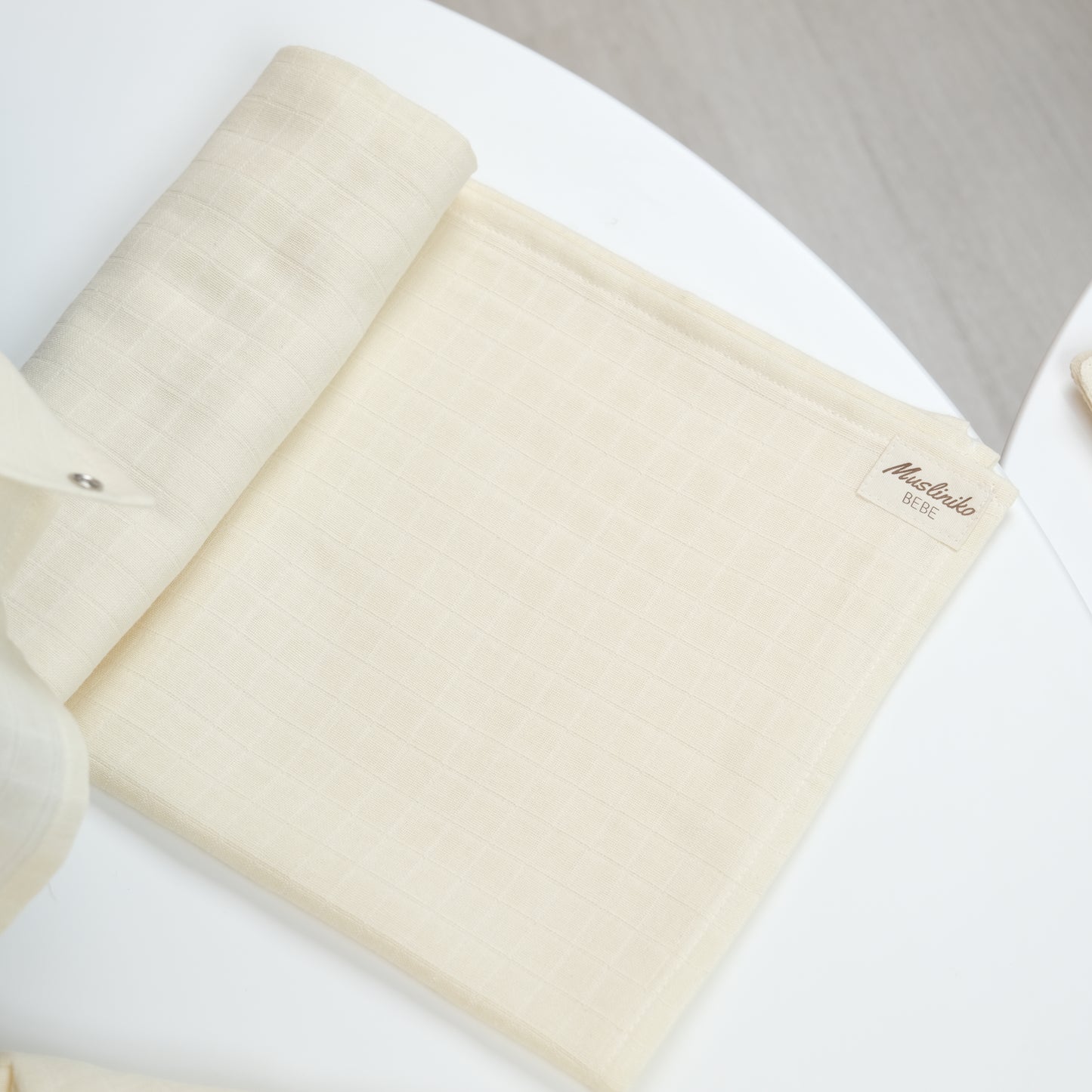 11 Parça Avantajlı Set - Tek Taraflı - Krem Muslin