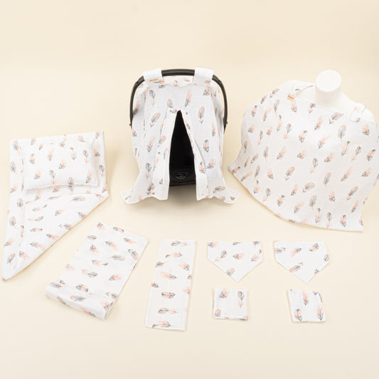 Seri Sonu - 10 Parça Avantajlı Set - Turuncu Tüy