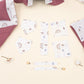 14 Parça Avantajlı Set - Çift Taraflı - Mürdüm Örgü - Pastel Gökkuşağı