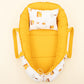 Babynest - Çift Taraflı - Hardal Petek - Sarı Ev