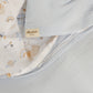 Bebek Muslin Nevresim Seti (Dört Katlı Muslin Battaniye , Yorgan Kılıfı , Yastık Kılıfı , Lastikli Çarşaf) - İndigo Dört Katlı Muslin Battaniye - İki Katlı Bebe Mavi - Uykucu Ördek
