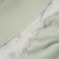 Bebek Muslin Nevresim Seti (Dört Katlı Muslin Battaniye , Yorgan Kılıfı , Yastık Kılıfı , Lastikli Çarşaf) - Mint Dört Katlı Muslin Battaniye - İki Katlı Mint  - Su Yeşili Güneş