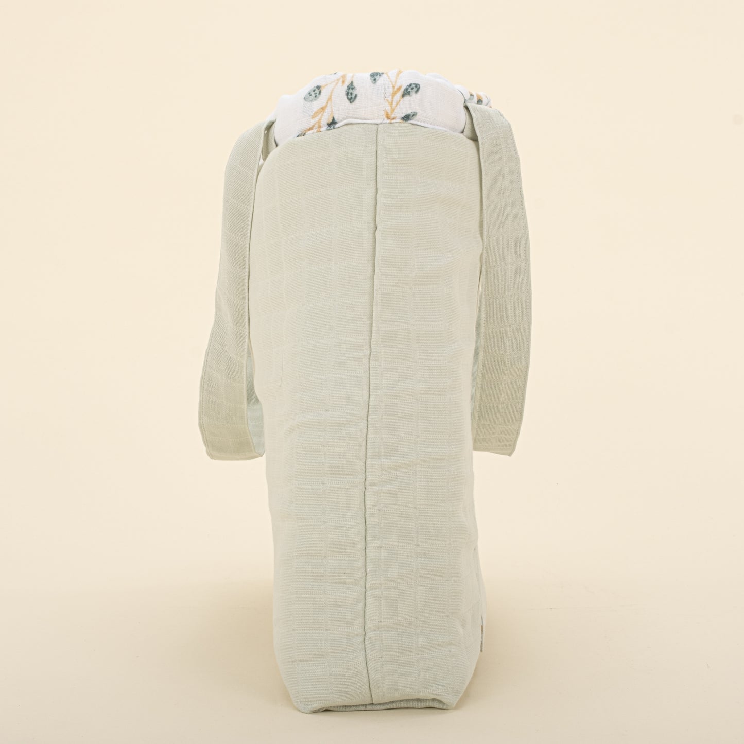 İndirimli Ürün - Bebek Bakım Çantası - Mint Muslin - Yapraklar