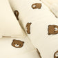 9 Parça Çift Taraflı Muslin Setler - İki Katlı Bear - Krem Muslin