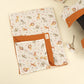 4 Parça İki Katlı Avantajlı Set - İki Katlı Safari - Kiremit Muslin