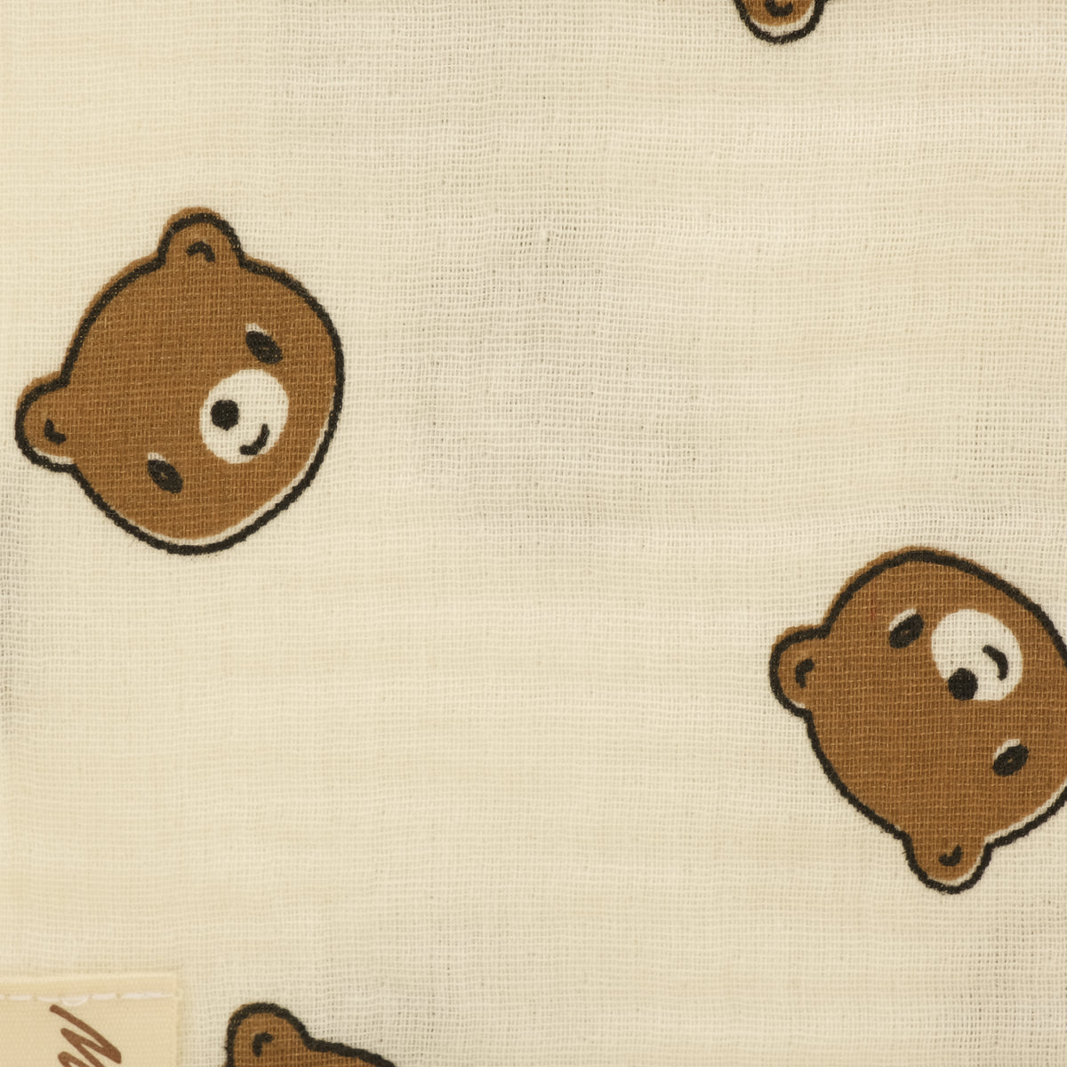 İki Katlı Müslin Örtü - Bear