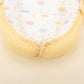 Babynest ve Yastık - Çift Taraflı - Sarı Petek - Sarı Bulut