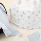 11 Parça Avantajlı Set - Çift Taraflı - Bebe Mavi Muslin - Mavi Güneş