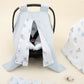9 Parça Avantajlı Set - Çift Taraflı - Bebe Mavi Muslin - Mavi Güneş
