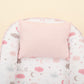 Babynest ve Yastık - Çift Taraflı - Pembe Saten - Pembe Bulut