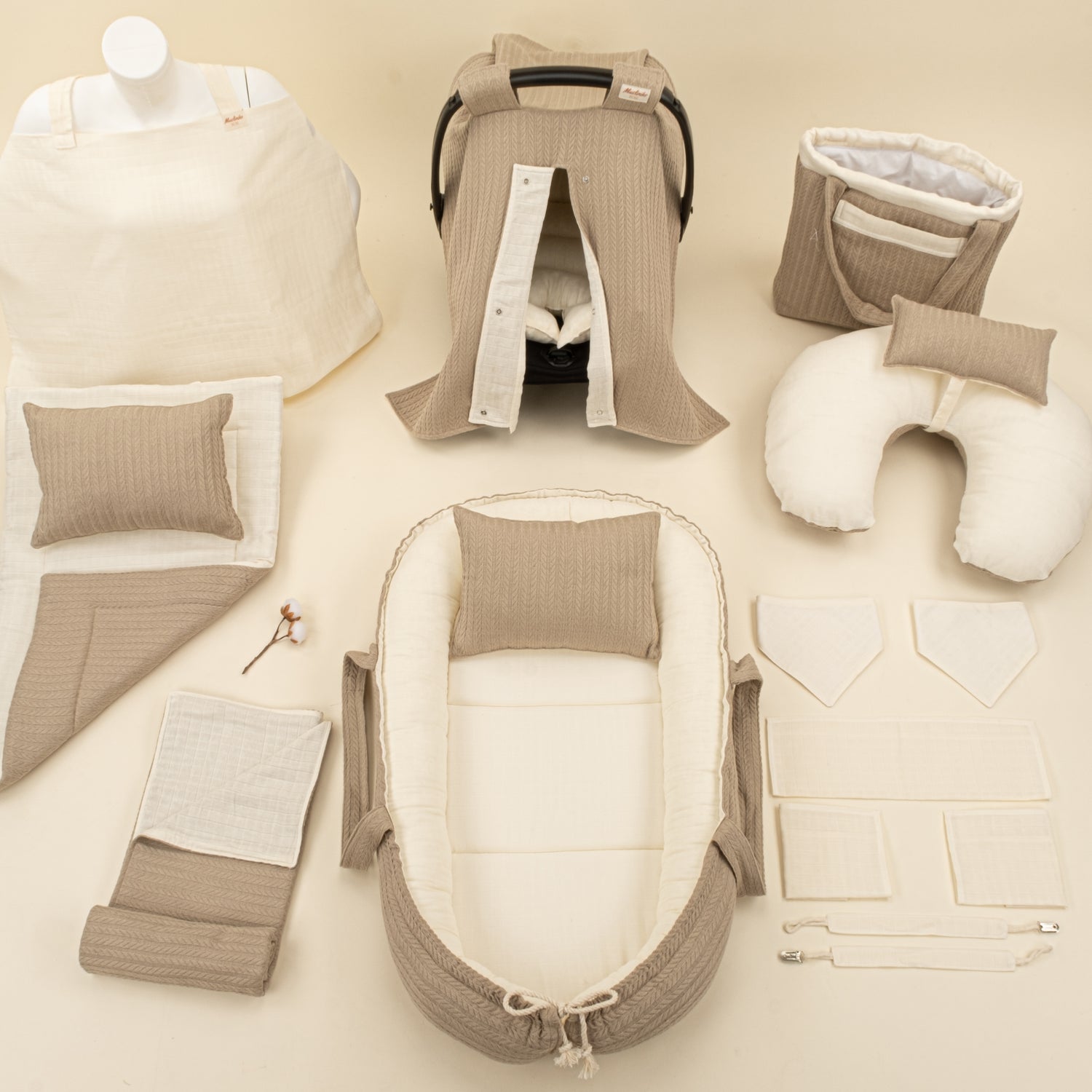 18 parça pike muslin set