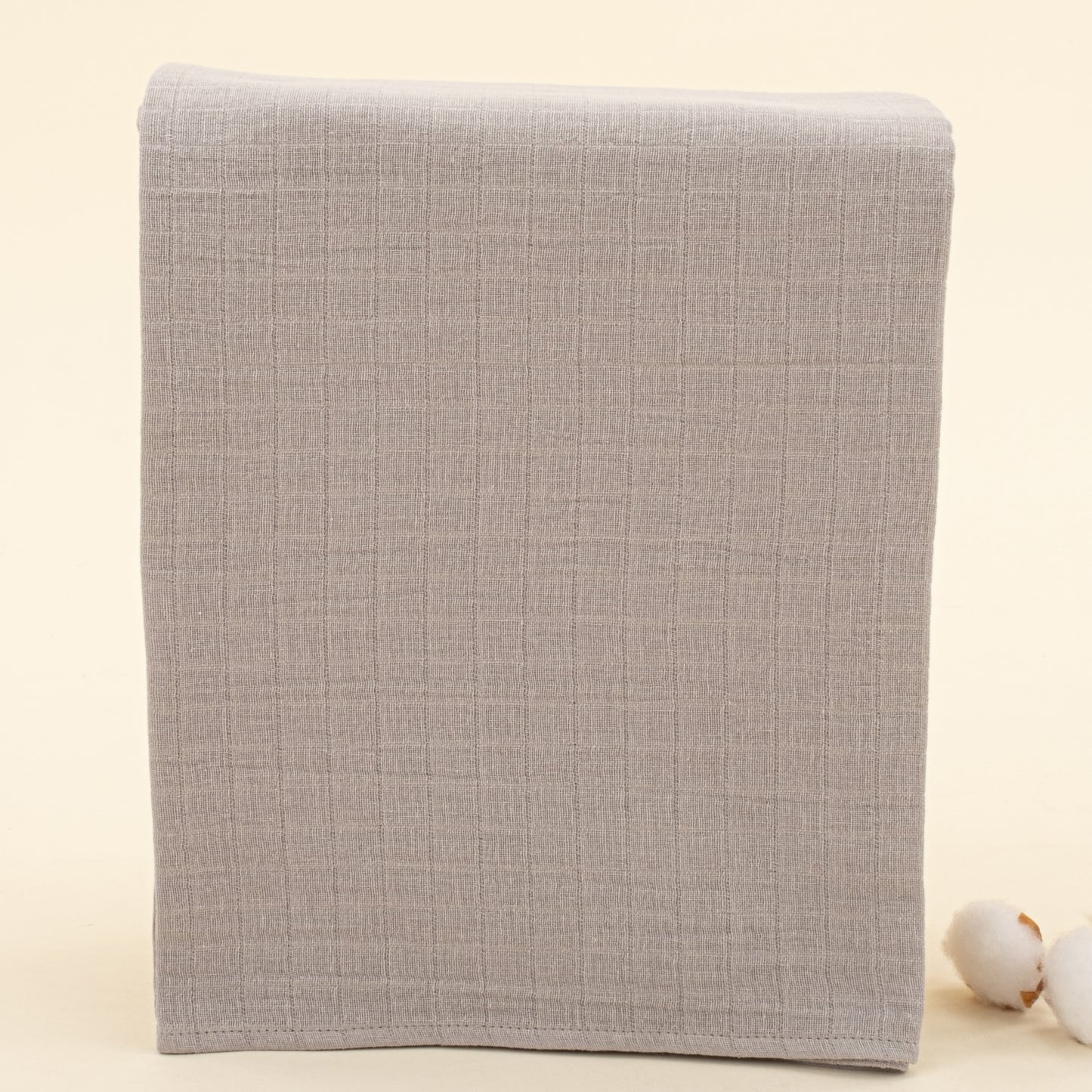 Müslin Örtü - Koyu Gri Muslin