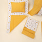 11 Parça Avantajlı Set - Çift Taraflı - Hardal Muslin - Zürafa
