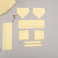 10 Parça Avantajlı Set - Tek Katlı - Sarı Muslin