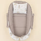 Babynest ve Yastık - Çift Taraflı - Gri Muslin - Ördekler