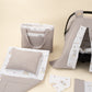 14 Parça Avantajlı Set - Çift Taraflı - Gri Muslin - Ördekler