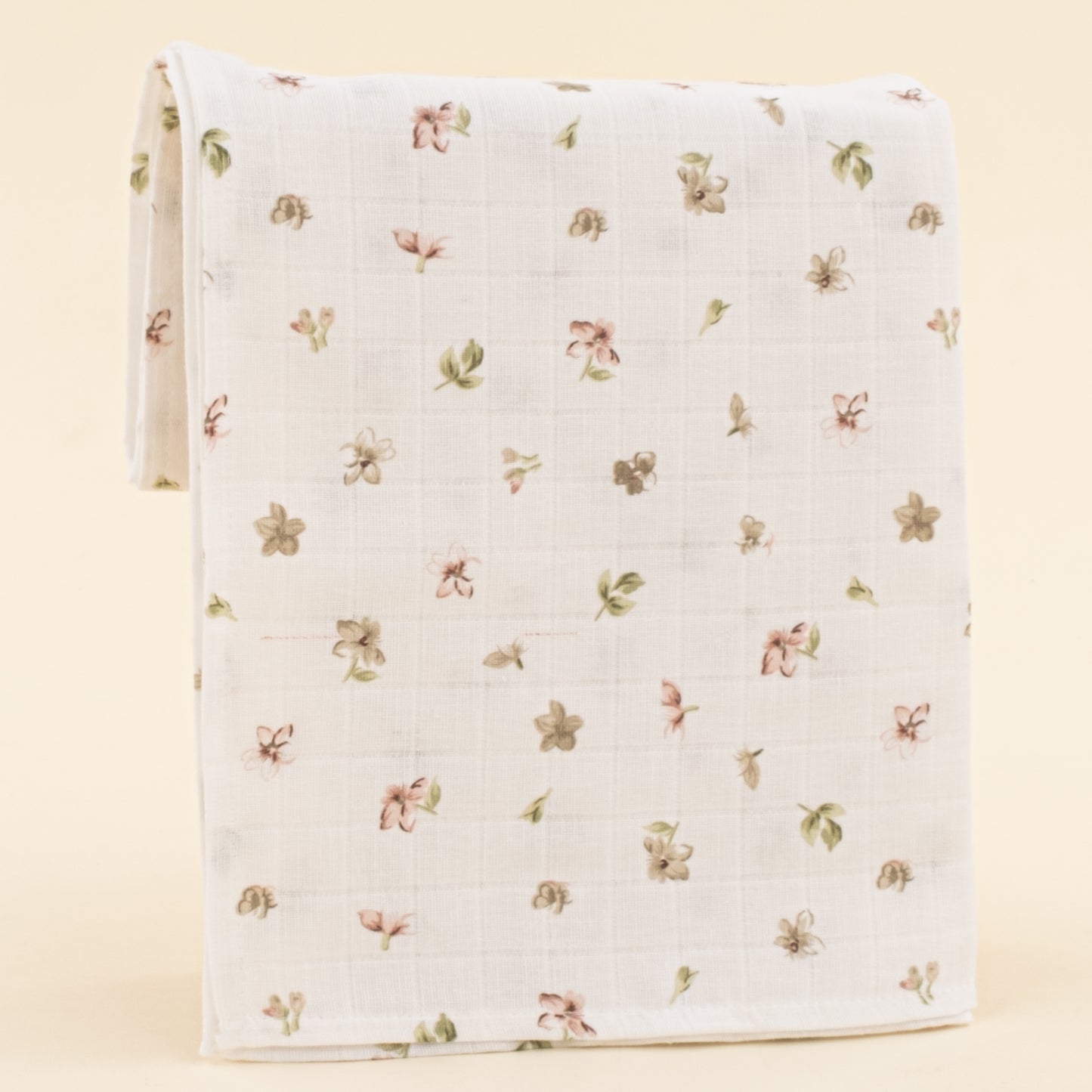 Müslin Örtü - Çiçekler