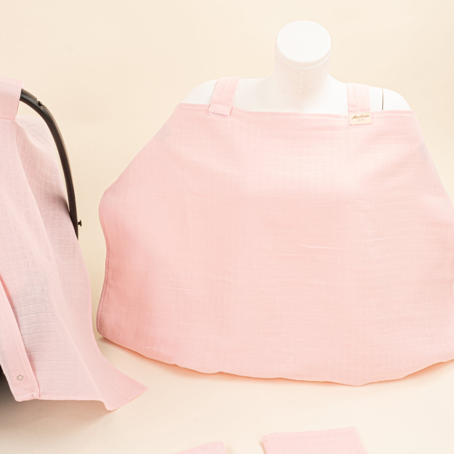 11 Parça Avantajlı Set - Tek Taraflı - Şeker Pembe Muslin