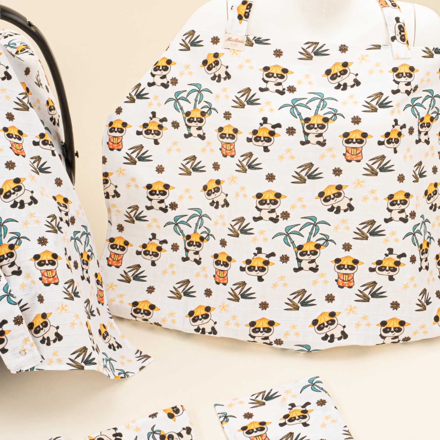İndirimli Ürün - 10 Parça Set - Tropikal Panda