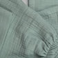 Yenidoğan Hastane Çıkışı İki katlı Muslin Kimono Takım - Mint
