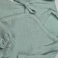 Yenidoğan Hastane Çıkışı İki katlı Muslin Kimono Takım - Mint