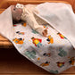 Muslin Kundak - Beyaz Muslin - Süper Kahramanlar