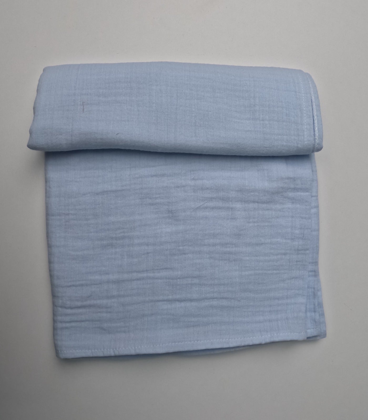 3 lü Bebek Muslin Battaniye Set - Dört Katlı Püsküllü İndigo - İki Katlı Bebe Mavi - Uykucu Ördek