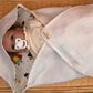 Muslin Kundak - Beyaz Muslin - Süper Kahramanlar