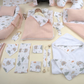 25 Parça Full Set - Çift Taraflı - Somon Örgü - Yeşil Gökkuşağı