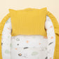 Babynest ve Yastık - Çift Taraflı - Hardal Örgü - Kuş