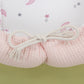 Babynest ve Yastık - Çift Taraflı - Bebe Pembe Petek - Pembe Ay