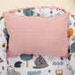 Babynest ve Yastık - Çift Taraflı - Pudra Muslin - Tilki