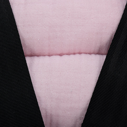 Puset Minderi - Dört Katlı Pembe Muslin