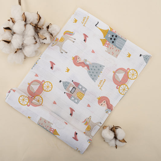 3lü Set - Müslin Örtü - Sindirella / Pembe Yıldız / Dondurma