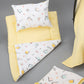 11  Parça Avantajlı Set - Çift Taraflı - Sarı Muslin - Salyangoz