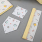 11  Parça Avantajlı Set - Çift Taraflı - Sarı Muslin - Salyangoz