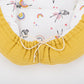 Babynest ve Yastık - Çift Taraflı - Hardal Örgü - Balerin