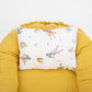 Babynest ve Yastık - Çift Taraflı - Hardal Örgü - Balerin