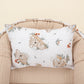 Babynest ve Yastık - Çift Taraflı - Sütlü Kahve Örgü - Koala